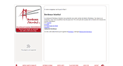 Desktop Screenshot of bordeaux-istanbul.com